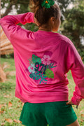 Sweat loose femme tortue tropicale