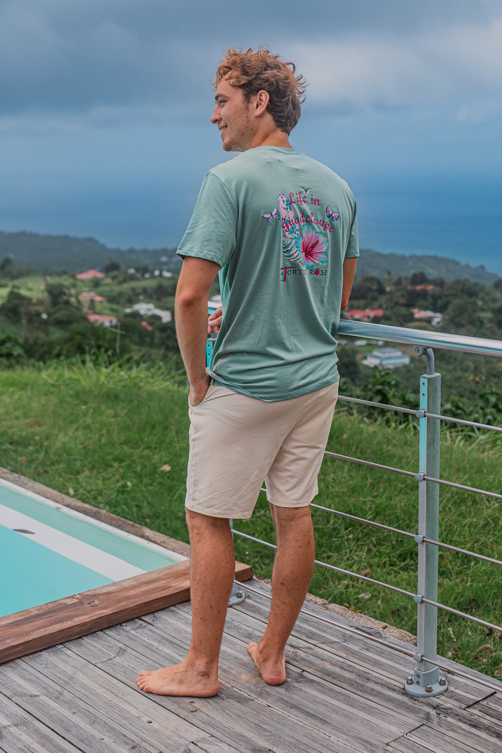 Short écoresponsable homme